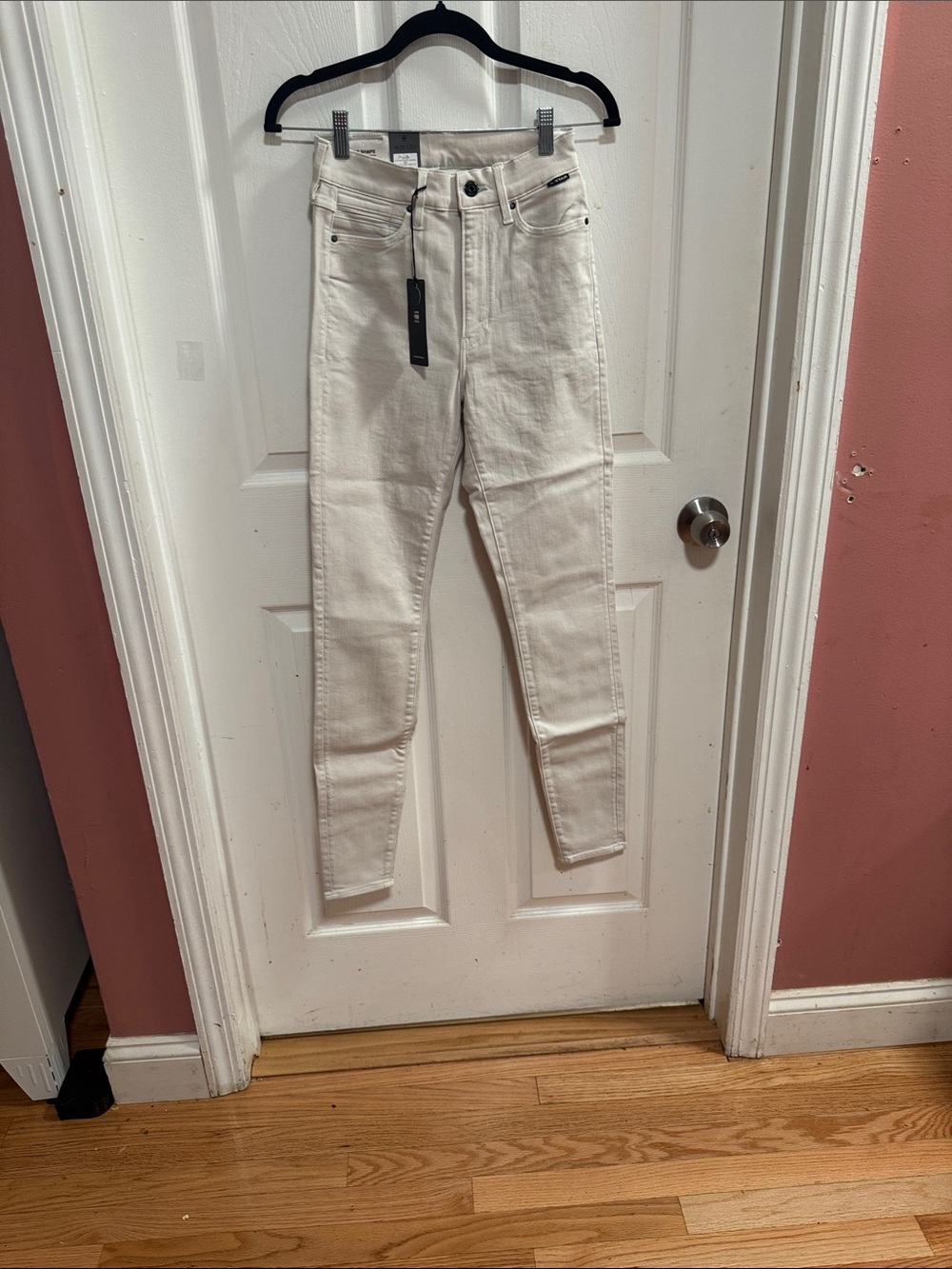 G-Star High-Rise Skinny Jeans in White